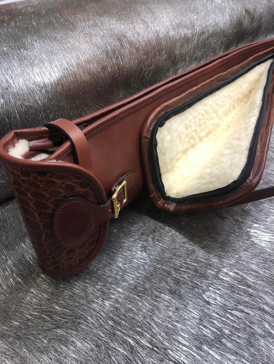 Roar Leather hand-stitched sporting accessories.